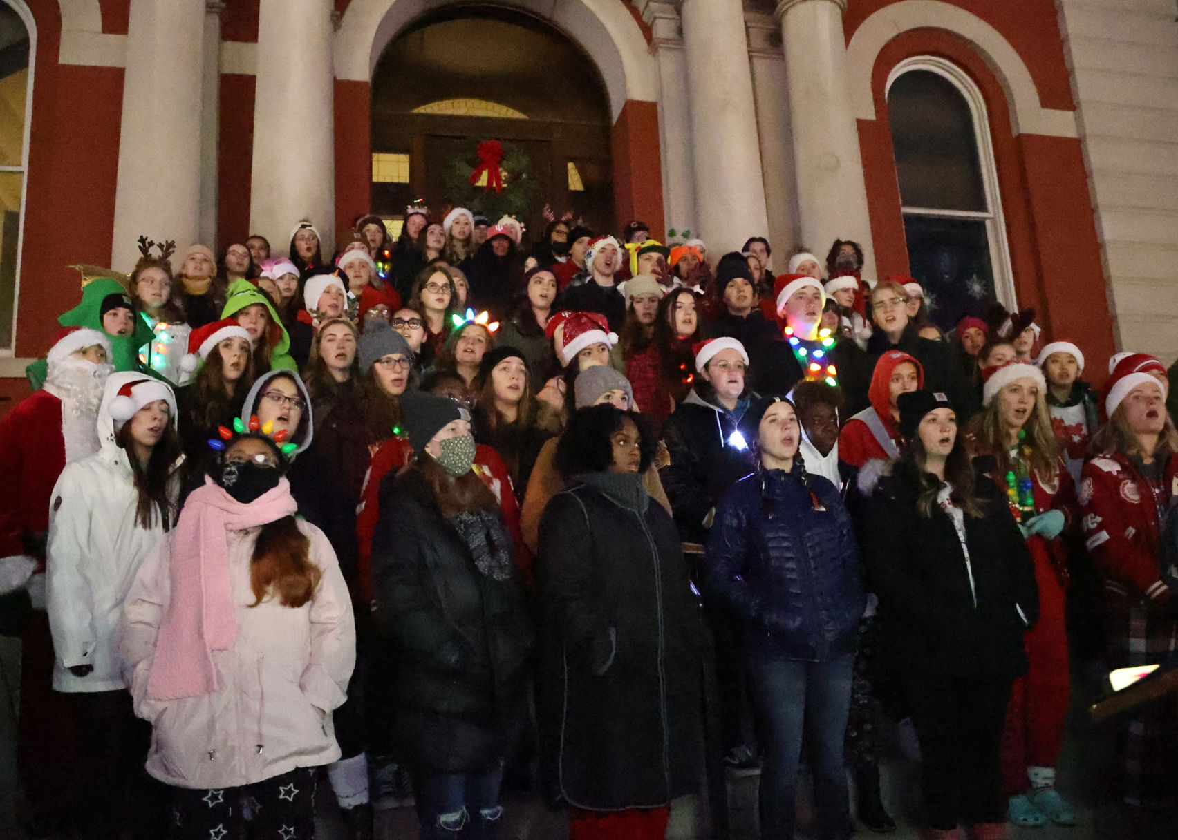 Crown Point holds is tree and tank lighting ceremonies